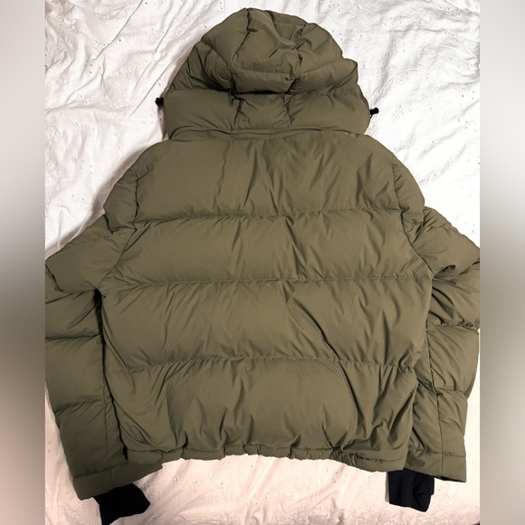 Aritzia Olive Green Puffer Jacket - Picture 2 of 3